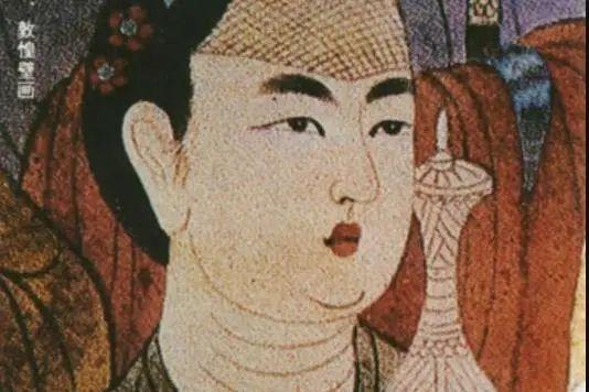 中国文物介绍及图片：唐开元彩绘男俑