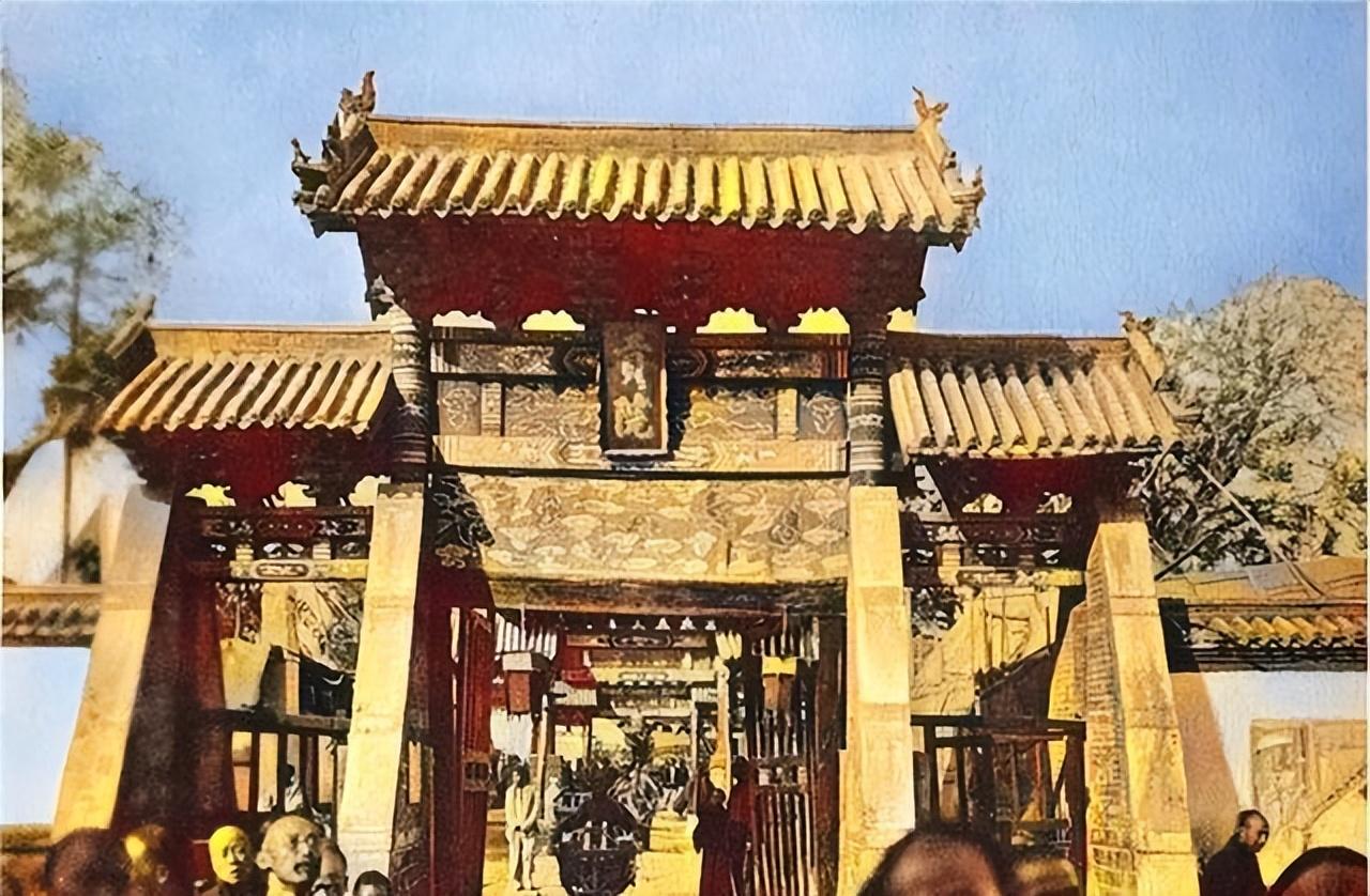 90年代济南照片，济南府城城墙