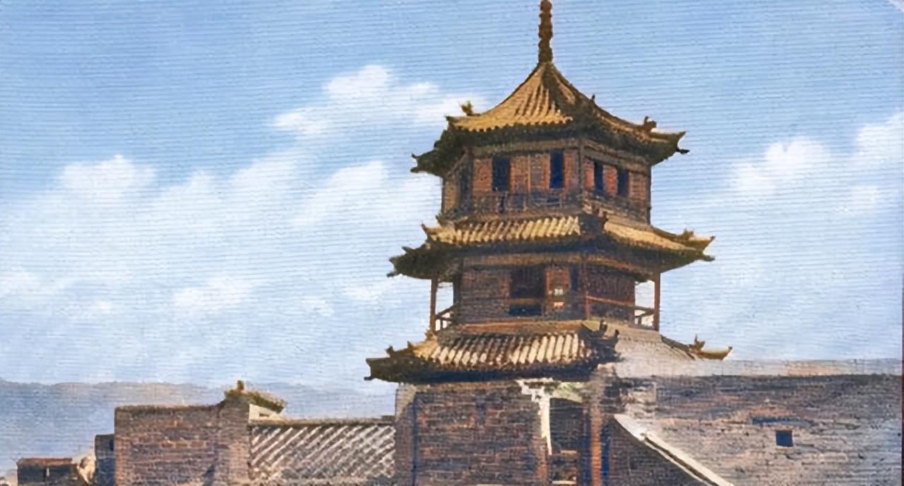 河北张家口的老照片，20世纪20年代有“屏翰神京”之称的塞外古城