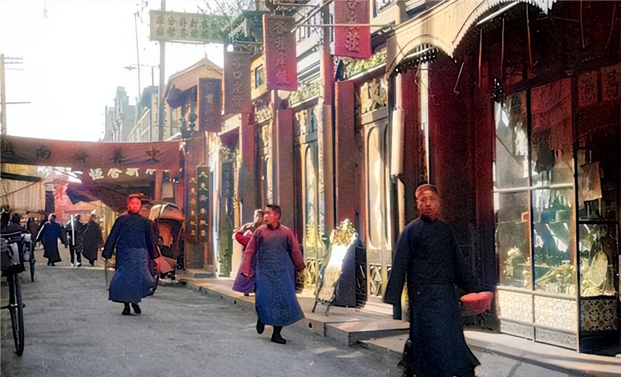 30年代的天津老照片，30年代最繁荣的时代