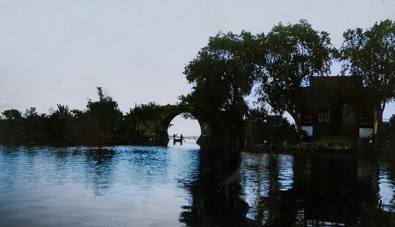 1911年杭州旧照，110年以前杭州西湖那难得一见的美丽景色。