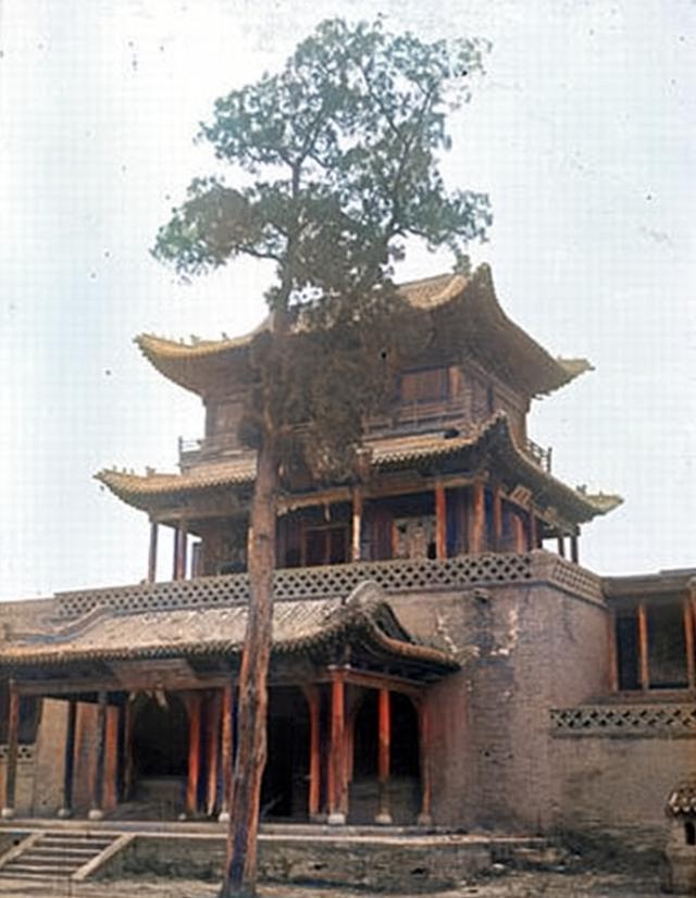 山西太原的旧相片，唐风晋韵”的太原城