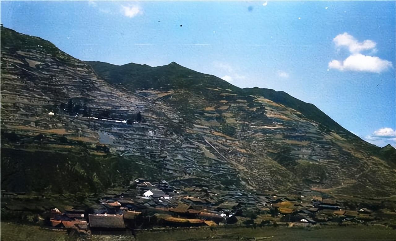 四川松潘老照片，80年以前松潘的旧貌