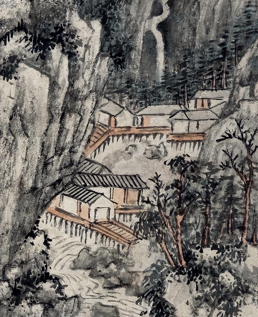 清代画家张宗苍和张洽山水画作品图片欣赏