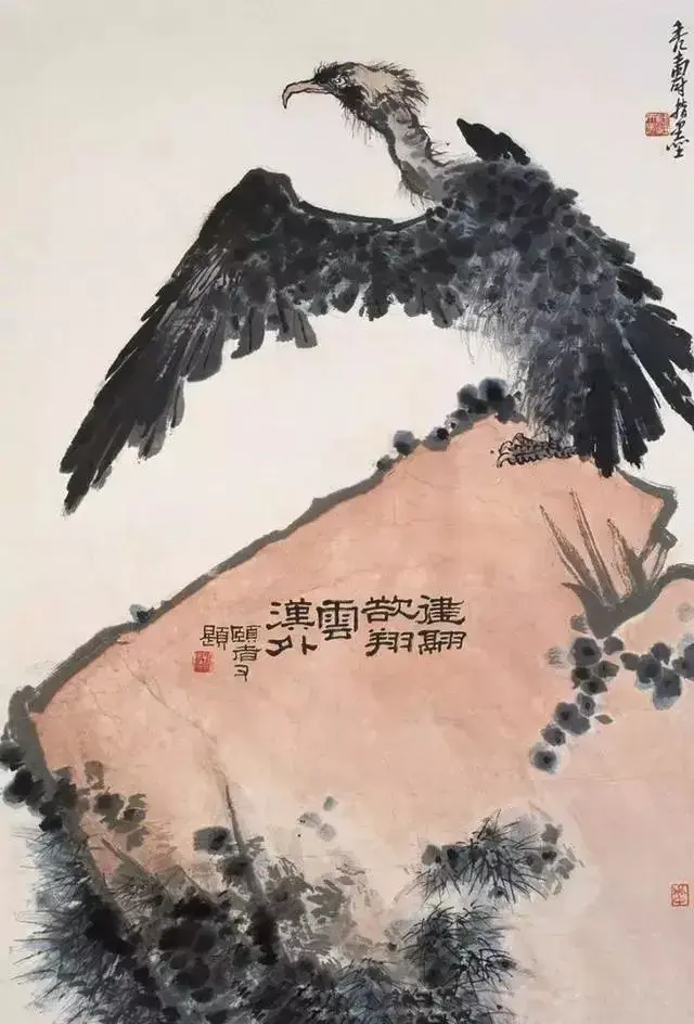 潘天寿花鸟画赏析：美不足以形容，境界高远令人叹服！