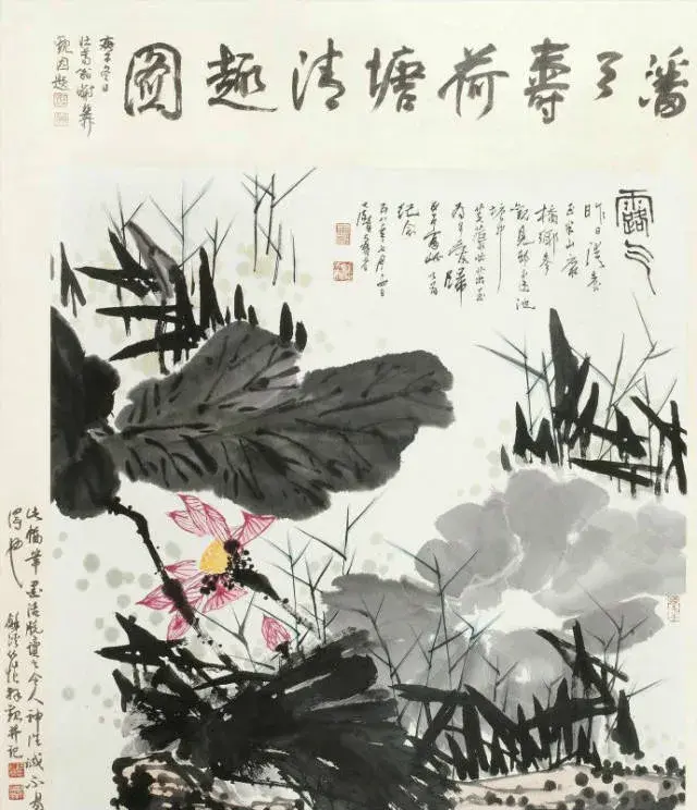 潘天寿花鸟画赏析：美不足以形容，境界高远令人叹服！