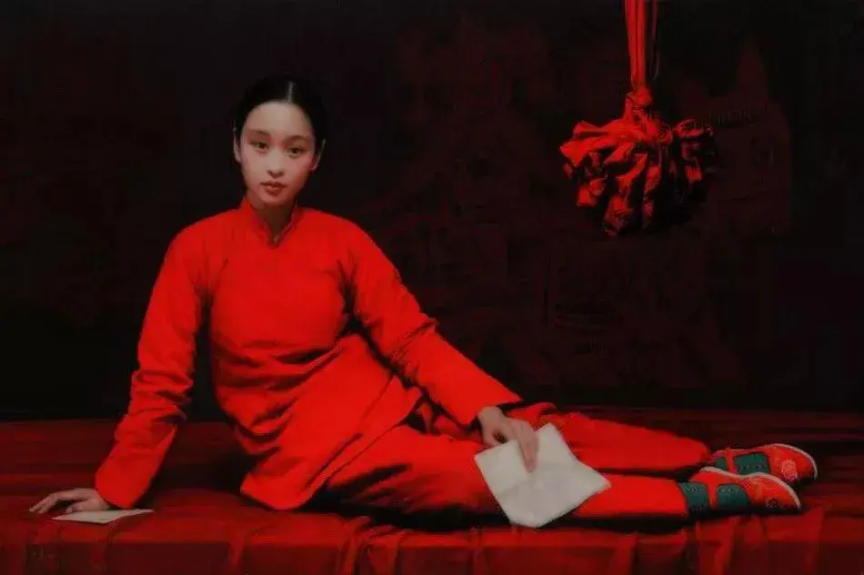 王沂东的油画艺术，画出了绘画界的一片红！