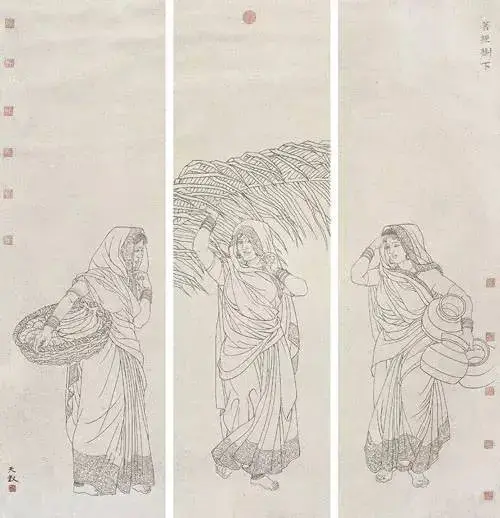 探寻中国画线描之美：首届线描艺术作品展，带你领略国画的魅力
