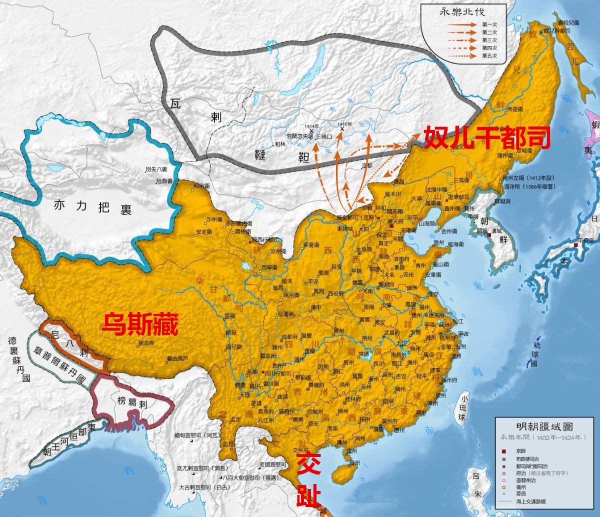 明朝疆域揭秘：探索中国古代最强盛王朝之一的领土范围